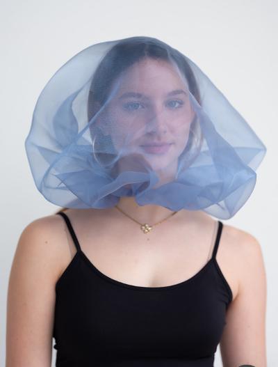 Sheer Organza FaceOn Hood